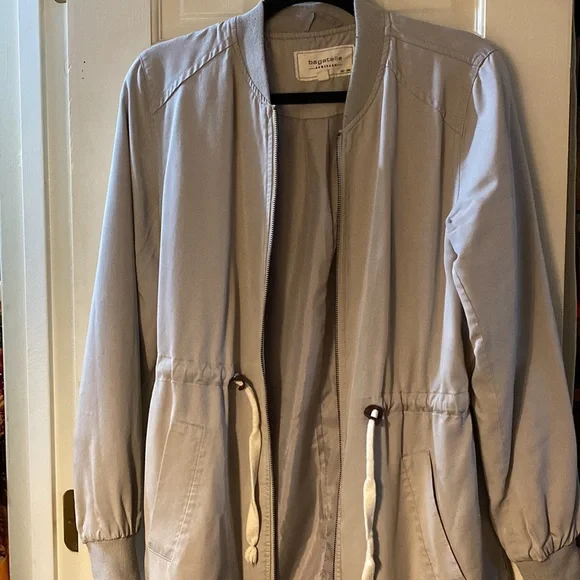 Bagatelle Heritage Bomber Long Coat Jacket - Picture 4 of 7